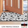 thumbnail image 3 of Pet Paw Print and Bone Door Rugs,Washable Non Slip Door Mats Indoor,Decorative Door Mats,Entry Mat Indoor for Entrance,Bedroom,Kitchen,Bathroom,30"x17", 3 of 6