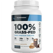 100% Grass Fed Whey Protein Isolate - Chocolate Peanut Butter (2.45 Lbs. / 30 Servings)