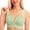 Green, variant on MVRLSH Sports Jelly Bras for Women Front Closure No Underwire Breathable Full Coverage Comfort Daily lette Underwear Strapless Bra