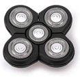thumbnail image 2 of Telfun Shaver Replacement Blades, 5 Heads Beard Cutter Replacement Blade Easy Install Electric Razor Shaver Head for Bald and Face, 2 of 8