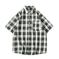 thumbnail image 1 of Birdeem Chemise d'Été Vintage Imprimée pour Homme à Manches Courtes, Chemise à Col Cubain, Motif Style Hawaïen, Blouse et Chemise à Manches Courtes à Col Rabattu, 1 of 1
