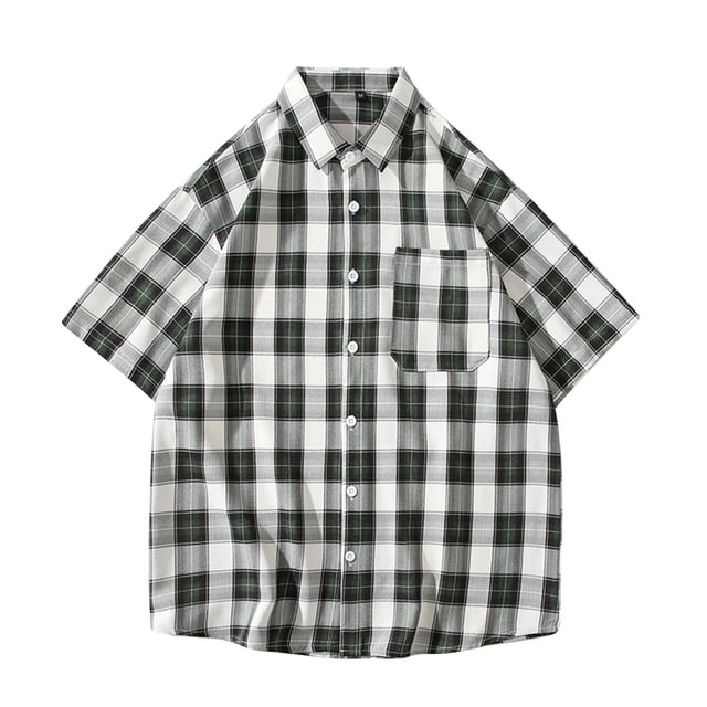 Birdeem Chemise d'Été Vintage Imprimée pour Homme à Manches Courtes, Chemise à Col Cubain, Motif Style Hawaïen, Blouse et Chemise à Manches Courtes à Col Rabattu