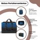 thumbnail image 3 of Bolsa de Herramientas Portaherramientas Bolsa Herramientas Resistente Mochila para Hombres con 6 bolsillos exteriores Trabajo para Electricistas Multiusos, 3 of 4