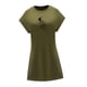 thumbnail image 4 of Vestido de verano para mujer, ropa de calle, cuello redondo, para trabajo, oficina, desplazamientos, caminar L, 4 of 7