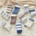 thumbnail image 5 of Whataatahia Calcetines para dormir Calcetines para el hogar Calcetines de piso acolchados de terciopelo coral, 5 of 5