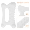 thumbnail image 3 of SEWACC Outil de Massage Gua Sha pour la Promotion de la Circulation avec Résine Blanche 1 PCS, 3 of 8
