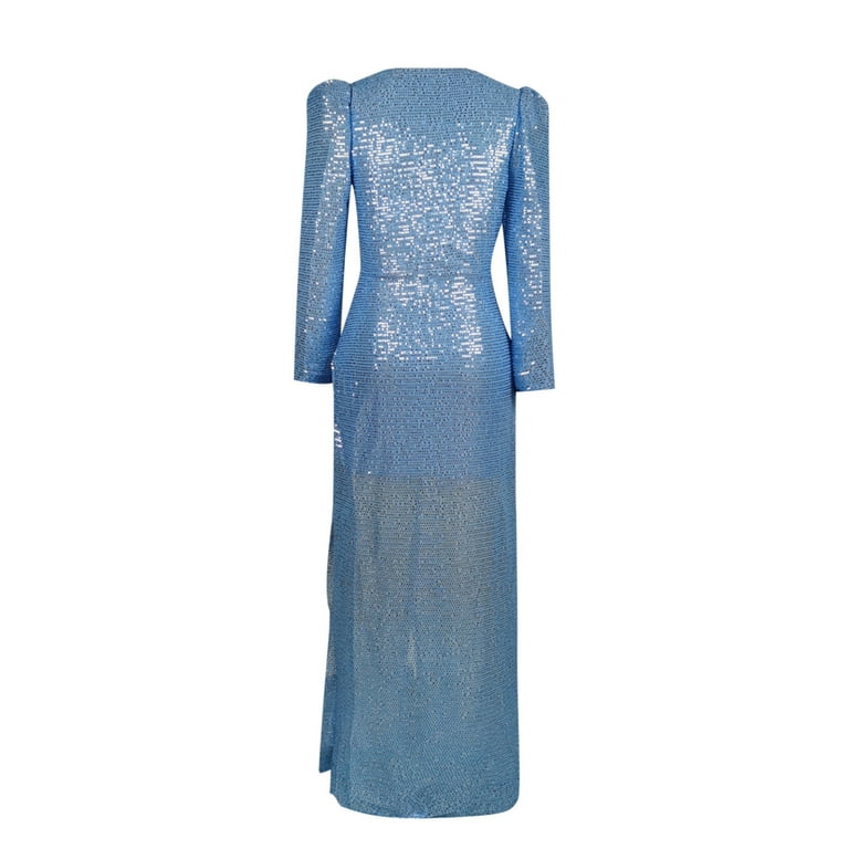 slim fit dress slacks Long Formal Off The Shoulder Wrap Evening Dress – The Dress Outlet main image 0