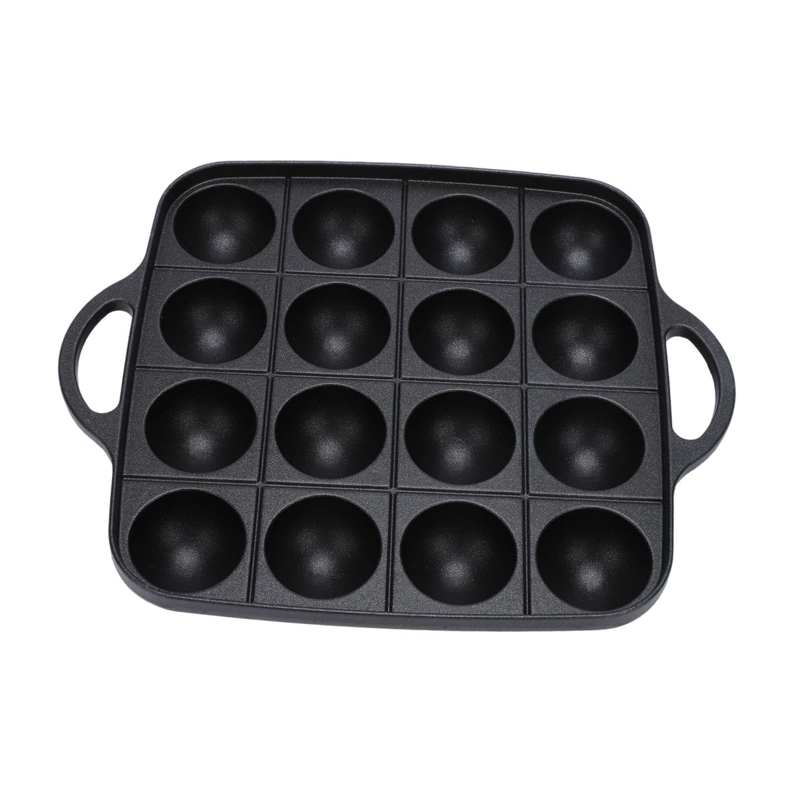 Takoyaki Pan Takoyaki Meatball Grill Portable Nonstick Cookware for Gas Electric Induction Stoves
