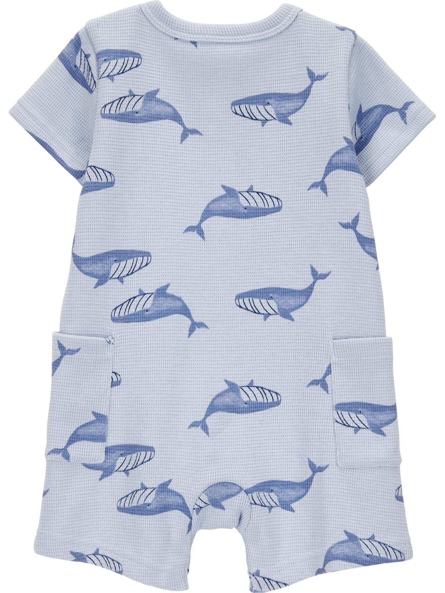 Carter's Child of Mine Baby Boy Romper, Sizes 0/3-24 Months