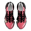 thumbnail image 5 of Pink Love Heart Walking Shoes for Men Woman Lightweight Tennis Fashion Elastic Sports Shoes Cushion Basketball Shoes, 5 of 7