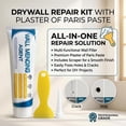 thumbnail image 4 of Efficient Drywall Repair Kit with Scraper, Multi-Functional Wall Filler for Holes & Cracks, Quick & Easy Plaster of Paris Paste for Nail Holes, Dents, DIY Home Improvement (2 Pcs), 4 of 8