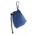 thumbnail image 2 of Reusable Grocery Bags | Foldable w/ Integrated String Pouch | Ripstop Nylon Tote - 15PK Royal CA2650, 2 of 4