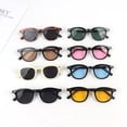 thumbnail image 3 of Gafas de sol con montura pequeña, color marino, película de moda, personalidad, anti-UV, gafas con forma de arroz, gafas de sol para niños, 3 of 6