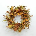 thumbnail image 3 of Leojiow 2Pcs Sunflower Wreath For Front Door Autumn Fall Floral Arrangement With 55Cm, 3 of 6