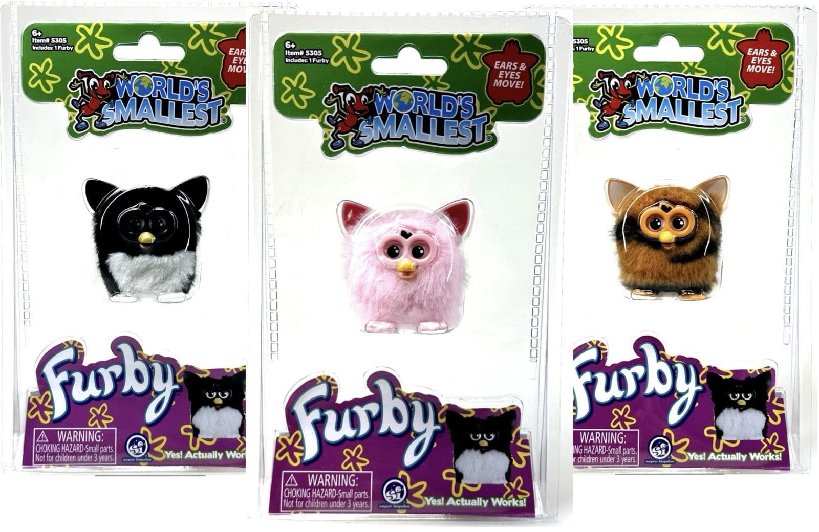 World's Smallest Furby Toy, Mini Electronic Collectible Pet