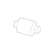 Genuine OE Nissan Upper Control Arm Bushing - 55046-0W001