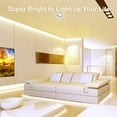 thumbnail image 5 of DAYBETTER COB LED Strip, 16.4ft 3000K Warm White Dimmable, 24V 1600 LEDs 2835 Flexible Light for Bedroom Home Decor, 5 of 7