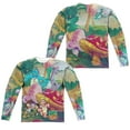 thumbnail image 1 of Dragon Tales - Mushroom Meadow (Front/Back Print) - Regular Fit Long Sleeve Shirt - Large, 1 of 2