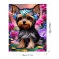 thumbnail image 2 of Pintura por números Kit DIY perro mano aceite arte imagen artesanía hogar pared decoración, 2 of 9