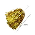 thumbnail image 6 of Zruodwans 4PCS Cheerleading Poms Squad Spirited Fun Cheering Metallic Foil Plastic Pom for Dance Party Football Club Decoration for Sport Games, 6 of 8