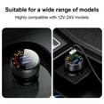 thumbnail image 2 of 36W Car Voltage Meter Lighter Socket Adapter Portable Vehicle QC 3.0 Dual USB Ports Mobile Phone Tablet Charger Accessories, 2 of 9