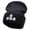 Dk Grey, variant on Gamer WASD Embroidered 12 Inch Long Knitted Beanie - Dk Grey OSFM