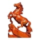 thumbnail image 2 of Adornos de Caballo de Madera Maciza, Caballo para El Éxito, Artesanías, Decoración de Sala de Estar, 2 of 7