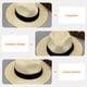 thumbnail image 3 of Sombrero de playa para mujer, sombrero de paja de ala ancha, sombrero de playa para el sol, sombrero de verano para mujer, 3 of 7