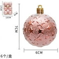 thumbnail image 4 of Christmas Tree Decorations, 8pcs Christmas Ball Ornament Gift Box Set Shatterproof Mixed Shape Decorative Hanging Ornaments for Xmas Tree Party Home Holiday Decor, 4 of 5