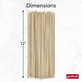 thumbnail image 5 of GoodCook EverydayBamboo Skewers 12-inch, 5 of 8