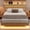 Oak, variant on Einhomn Floating Bed Frame Twin Size with Storage Headboard, LED Lights and Charging Station, No Box Spring Needed