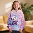 thumbnail image 2 of Pzuqiu Panda Hoodies for Teen Girls Size 14-15 Personalized Comfortable Children Pullover Hoodies Sweatshirt Casual Long Sleeve Jacket Outfits Fashion Versatile for Fall Winter, 2 of 7