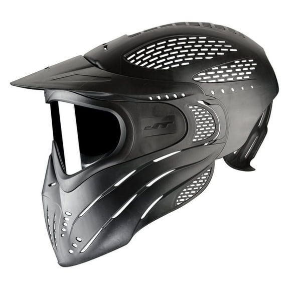 Premise Total Headshield Paintball Goggle with Single Lens, Black