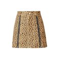 thumbnail image 2 of TRKIYQC, minifalda a la moda para mujer, Color sólido/a cuadros/estampado de leopardo/estampado de cebra, falda con cremallera, falda corta de verano TRKIYQC perder, 2 of 9