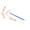 Blue, variant on OAVQHLG3B Creative Milk Dessert Glass Color Spoon Sharp Mouth Big Soup Spoon Household Slanted Mouth Boiled Red Wine Glass Spoon