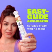 Nair Prep & Smooth Face Hair Remover, Sensitive, Coconut Milk & Collagen, 1.76 oz