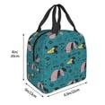 thumbnail image 3 of Vsdgher Dachshund Dog Lunch Bag, Lunch Box for Women Adult Men, Lunch Tote Insulated Cooler Lunch Container for Work/Office/Picnic/Travel, 3 of 8