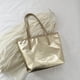 thumbnail image 4 of Bolsa de axila de moda para mujer de mano simples de alta capacidad para regalo (dorado) Sywqhk Para Estrenar, 4 of 9