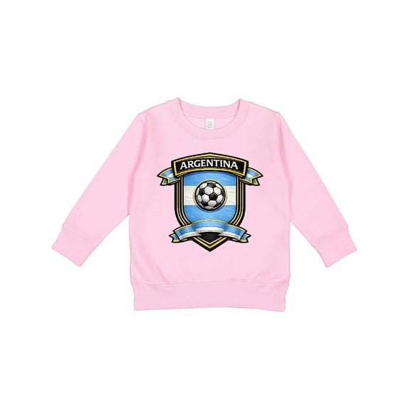 Inktastic Argentina Soccer Emblem Toddler Sweatshirt