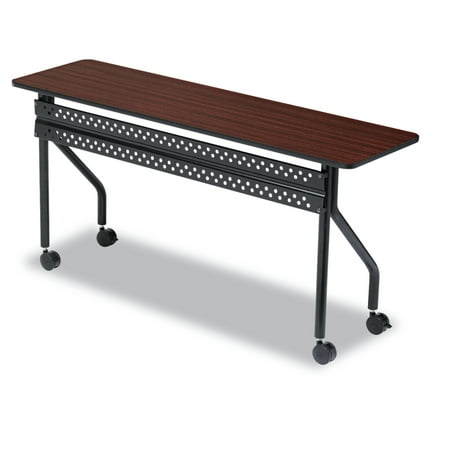 Mahogany Center Table - Iceberg OfficeWorks Mobile Training Table, 18