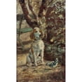 thumbnail image 2 of Henri de Toulouse-Lautrec 12x18 Gold Ornate Wood Frame and Double Matted Museum Art Print Titled - The Artist's Dog Fleche (C. 1881), 2 of 4
