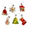 thumbnail image 1 of Led Acrylic Ornaments (Asstd) (12/Disp) - Set of 12, 1 of 4