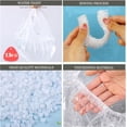 thumbnail image 4 of ABCISI Commode Liners, Portable Bedside Commode Liners Disposable for Seniors Disabled, Universal Comode Poop Toilet Bags for Adult,100 Pack,21x10Inches,Clear, 4 of 7