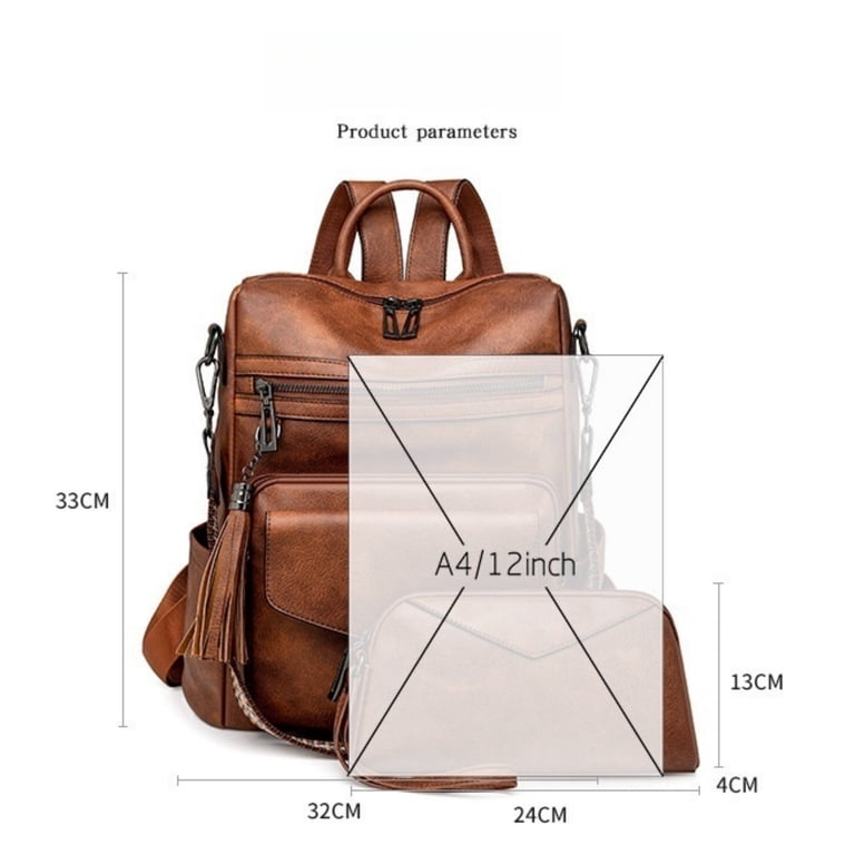 Backpack Set Brown Color Amazon.com | IHCVHQX Custom Kids Backpack for Girls Boys  main image 3