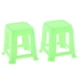 thumbnail image 1 of Taburete Apilable en Miniatura de 2 Piezas Sillas Taburete Taburete para 1:12 Decoración Hugo Dollhouse Stool, 1 of 6