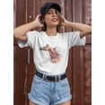 thumbnail image 2 of Beautiful Chestnut Arabian Horse T-Shirt Women -Image by Shutterstock, Female Large, 2 of 4