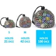 thumbnail image 2 of SUNMON Chainmail D&D Dice Bag - Large Capacity Stainless Steel Drawstring Dice Set for Dungeons and Dragons Set (Hold 100 DND), 2 of 6