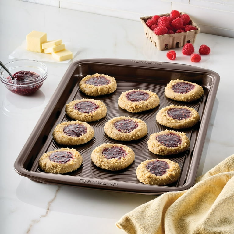 Circulon Nonstick Cookie Pan 10x15 Chocolate Brown photo 8