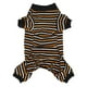 thumbnail image 5 of 4 Legged Dog Pajamas Polyester High Collar Yellow and White Stripes Dog Pajamas for Photo Shoots ANGGREK Otros, 5 of 8