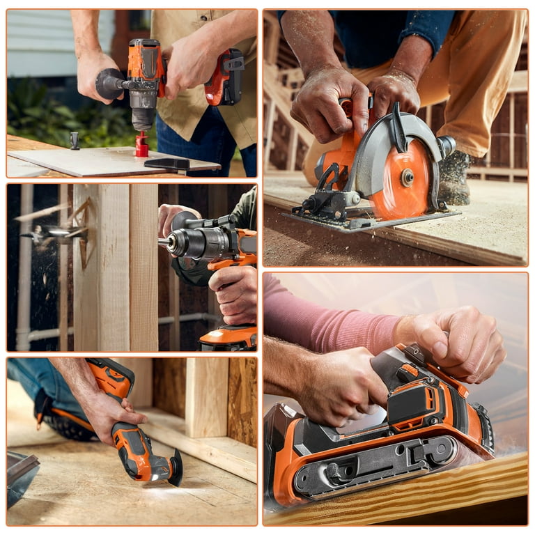 1Pack 18V Lithium Replacement Battery for Ridgid 18V Drill